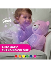 Chicco Pink First Dreams Baby Bear Plush and Night Light Projector - Image 5 of 8