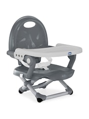 Chicco Grey Pocket Snack Booster Seat - Image 1 of 5