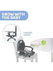 Chicco Grey Pocket Snack Booster Seat - Image 3 of 5