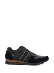 Sininen - Leveä lesti - Dune London Treck Raita Webbing Käytävämatto Trainers - Kuva 2 / 6
