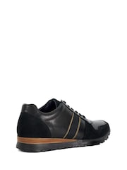 Sininen - Leveä lesti - Dune London Treck Raita Webbing Käytävämatto Trainers - Kuva 4 / 6