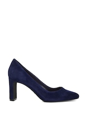 Albastru - Dune London Arriving Comfort Mid Block Toc Pantofi - Imaginea 2 din 6