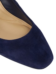 Albastru - Dune London Arriving Comfort Mid Block Toc Pantofi - Imaginea 6 din 6