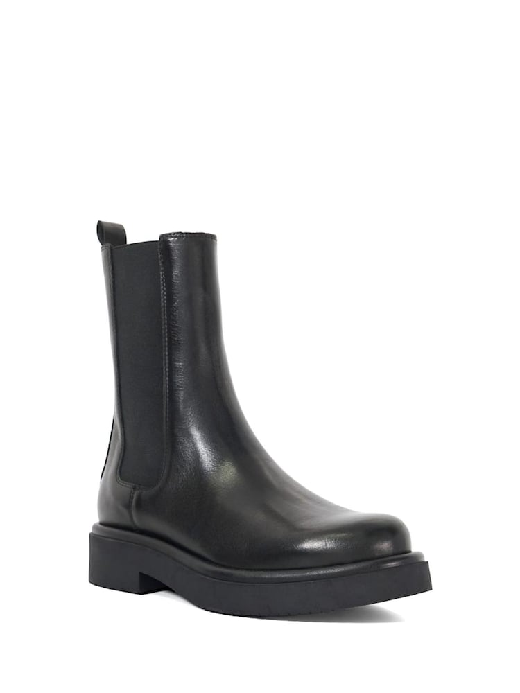 Buy Dune London Black Palmo Chunky Sole Chelsea Boots from  display picture 1