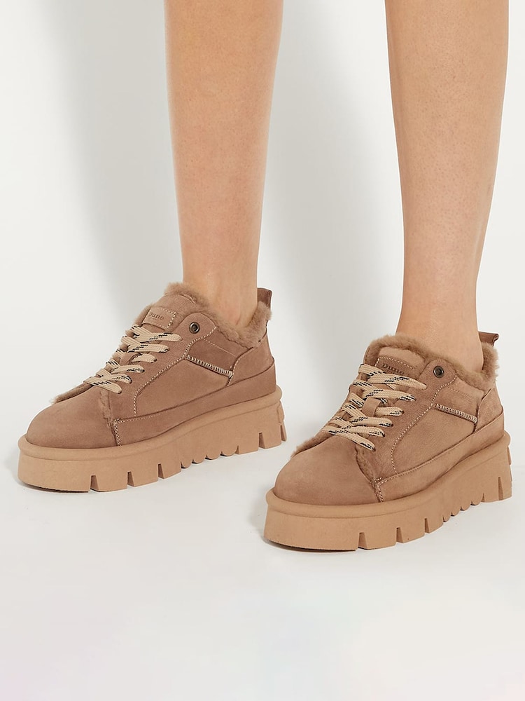 Dune London Estha Lace Up Trainers - Image 1 of 6