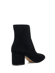 Dune London Black Ottack 2 Low Block Heel Boots - Image 4 of 6