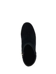 Dune London Black Ottack 2 Low Block Heel Boots - Image 5 of 6