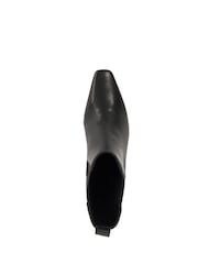 Dune London Black Odele Angle Midi Heel Ankle Boots - Image 5 of 6