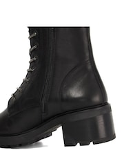 Dune London Black Plexie Embellished Lace Boots - Image 6 of 6