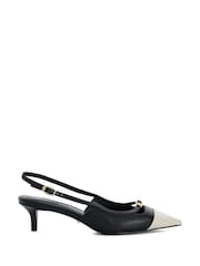 črna - Dune London kapsula z blagovno znamko Kitten Slingback čevlji - Slika 2 iz 6