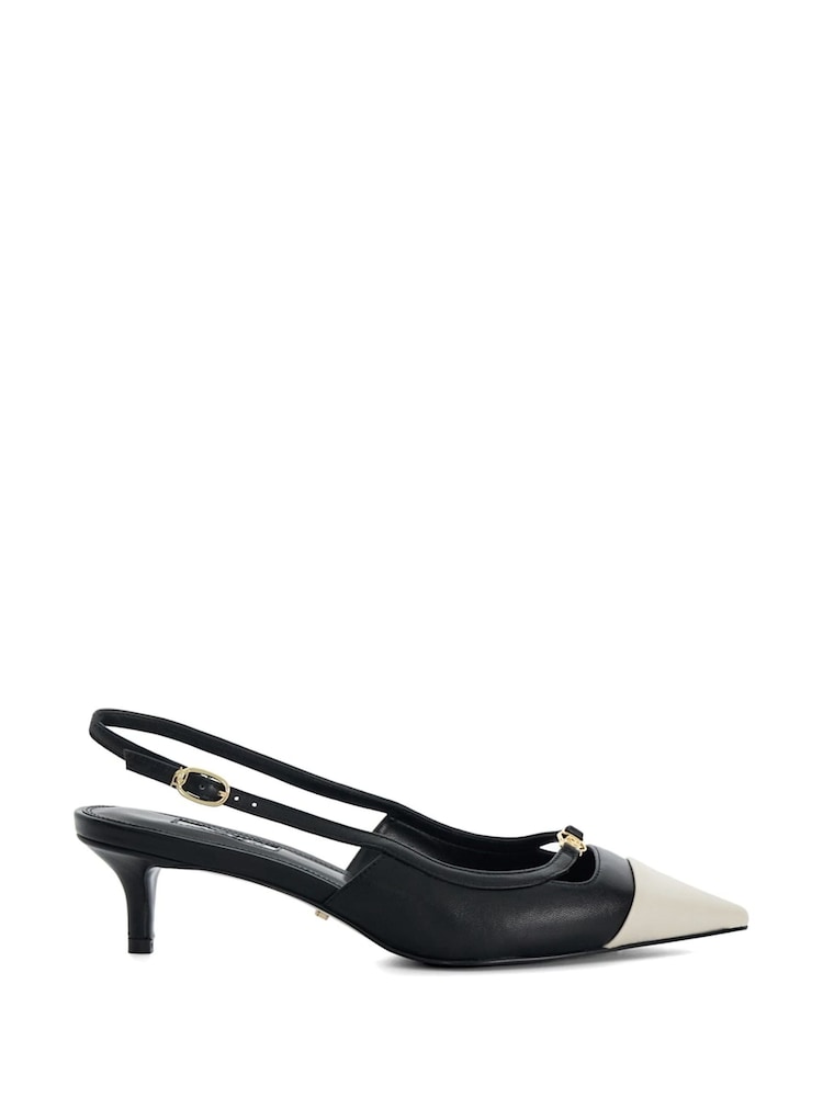 črna - Dune London kapsula z blagovno znamko Kitten Slingback čevlji - Slika 2 iz 6