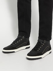 Negro - Dune London Sydnies Alto Top Trainers - Imagen 1 de 5