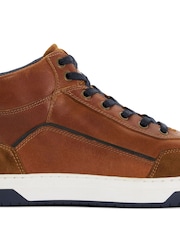 Marrón - Dune London Sydnies Alto Top Trainers - Imagen 6 de 6