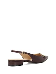 Črna - Dune London Hopewell Snaffle Slingback čevlji - Slika 4 iz 6