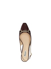 Črna - Dune London Hopewell Snaffle Slingback čevlji - Slika 5 iz 6