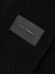 Reiss Black Snoop 3-9 yrs Unisex Fit McLaren F1 Team Embroidered Fleece Jacket - Image 7 of 8