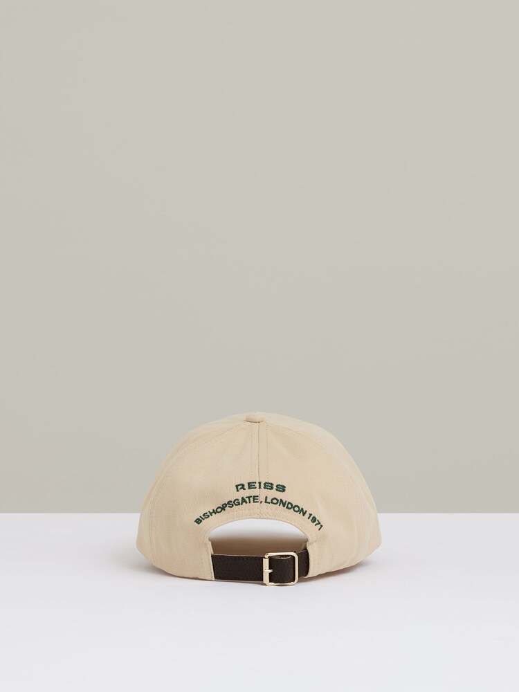 Reiss Stone Chase Logo-Embroidered Varsity Baseball Cap - Image 4 of 5