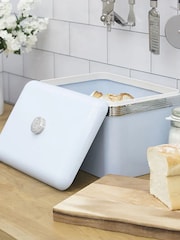 Swan Blue Retro Bread Bin - Image 6 of 7