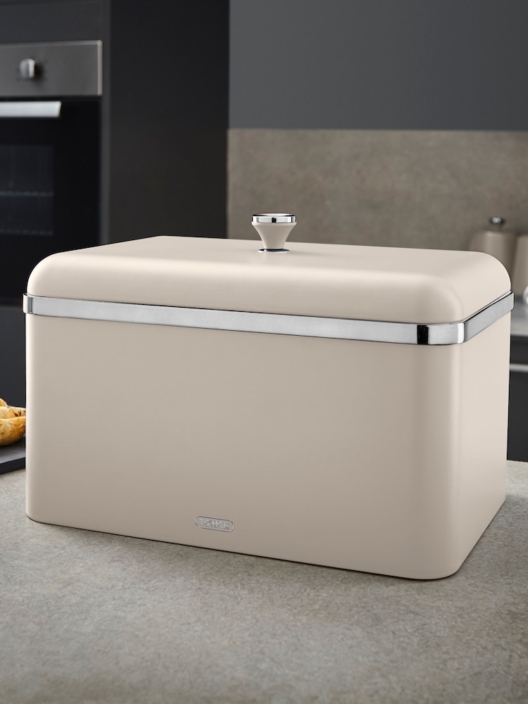Tower Mink Brown Cavaletto Bread Bin - Image 1 of 7