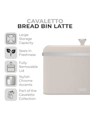 Tower Mink Brown Cavaletto Bread Bin - Image 2 of 7