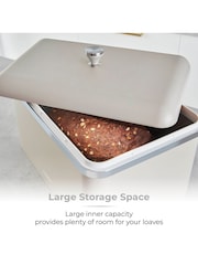 Tower Mink Brown Cavaletto Bread Bin - Image 3 of 7