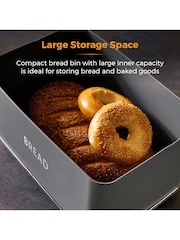 Tower Grey Renaissance Bread Bin - Image 3 of 7