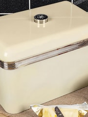 Swan Cream Retro Bread Bin - Image 6 of 8