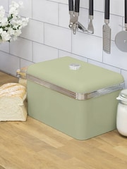 Swan Green Retro Bread Bin - Image 1 of 6