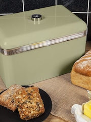 Swan Green Retro Bread Bin - Image 4 of 6