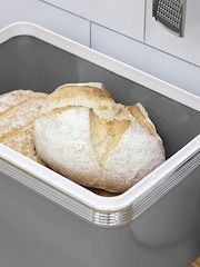 Swan Grey Retro Bread Bin - Image 3 of 7
