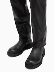 AllSaints Black Tait Boots - Image 1 of 6