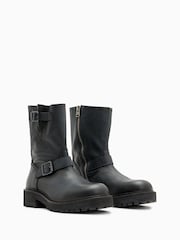 AllSaints Black Tait Boots - Image 4 of 6