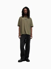AllSaints Green Bones Short Sleeve Crew T-Shirt - Image 3 of 8
