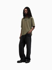 AllSaints Green Bones Short Sleeve Crew T-Shirt - Image 4 of 8