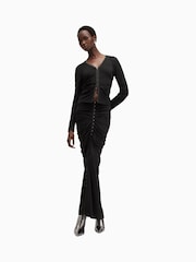 AllSaints Black Cadell Skirt - Image 1 of 8