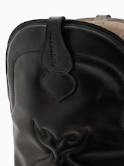 AllSaints Black Roxanne Boots - Image 6 of 7