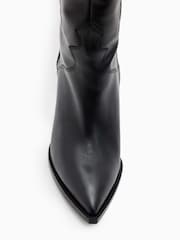 AllSaints Black Roxanne Boots - Image 7 of 7
