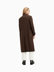 AllSaints Brown Mabel Coat - Image 7 of 8