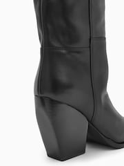 AllSaints Black Reina Boots - Image 4 of 7