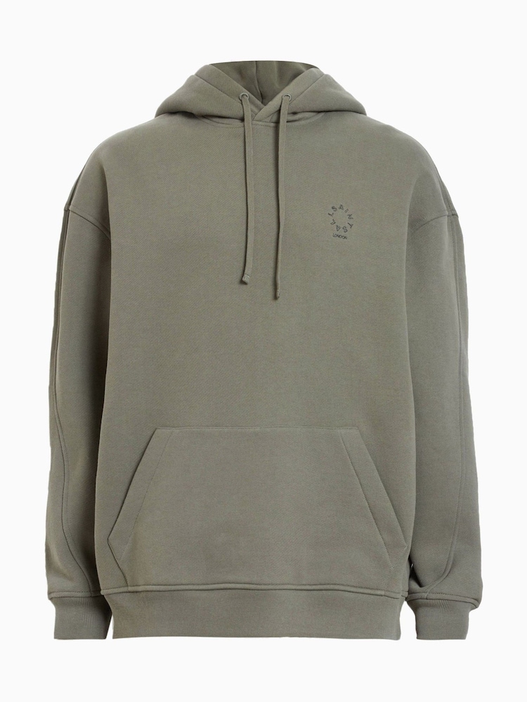 AllSaints Green Haven Hoodie - Image 6 of 6