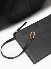 AllSaints Black Allington Tote Bag - Image 5 of 7