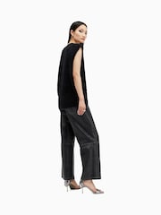 AllSaints Black Tay Carpenter Jeans - Image 7 of 8
