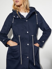 Monsoon Blue Rory Rain Coat - Image 4 of 4
