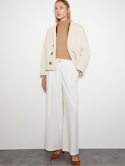 Monsoon Natural Jojo Reversible Faux Shearling Jacket - Image 9 of 9