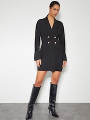 Monsoon Black Sia Knit Blazer Dress - Image 1 of 5