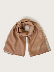 Monsoon Natural Lila Two Tone Scarf - Image 1 of 1