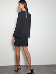 Monsoon Black Jaye Jewel Collar Tunic Dress - Image 3 of 5