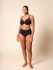 Gossard Glossies Deep Black Briefs - Image 6 of 8
