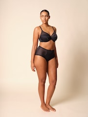 Gossard Glossies Deep Black Briefs - Image 7 of 8