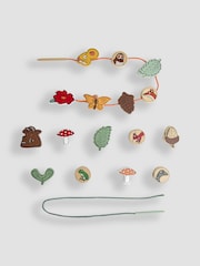JoJo Maman Bébé Natural The Gruffalo Threading Beads - Image 1 of 4